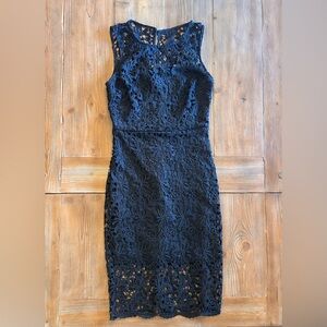 Black cocktail dress